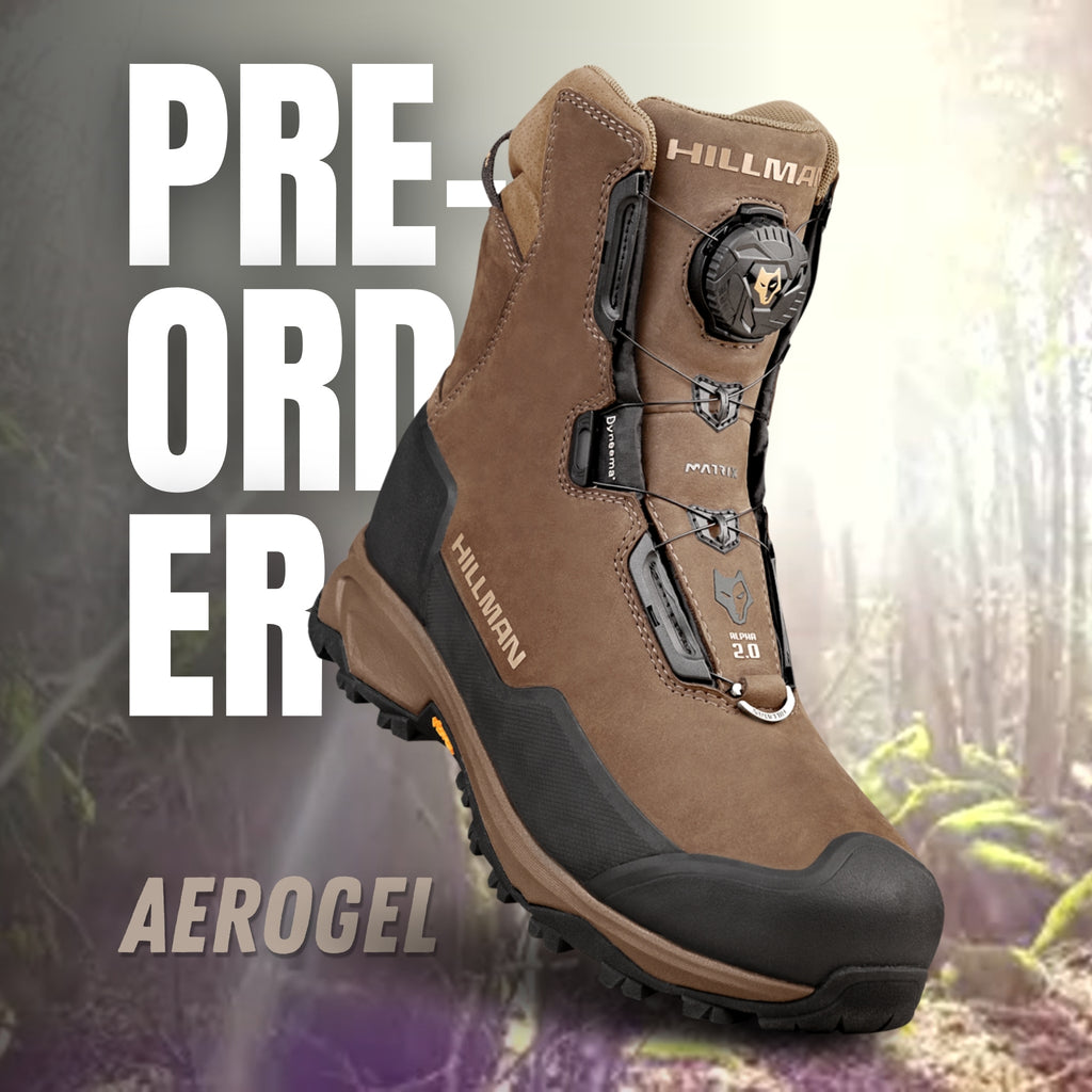 PRE - ORDER 2.0 ALPHA AEROGEL BOTTES DE CHASSE Hillman - qualité, innovation et confort haut de gamme pour homme et femme.