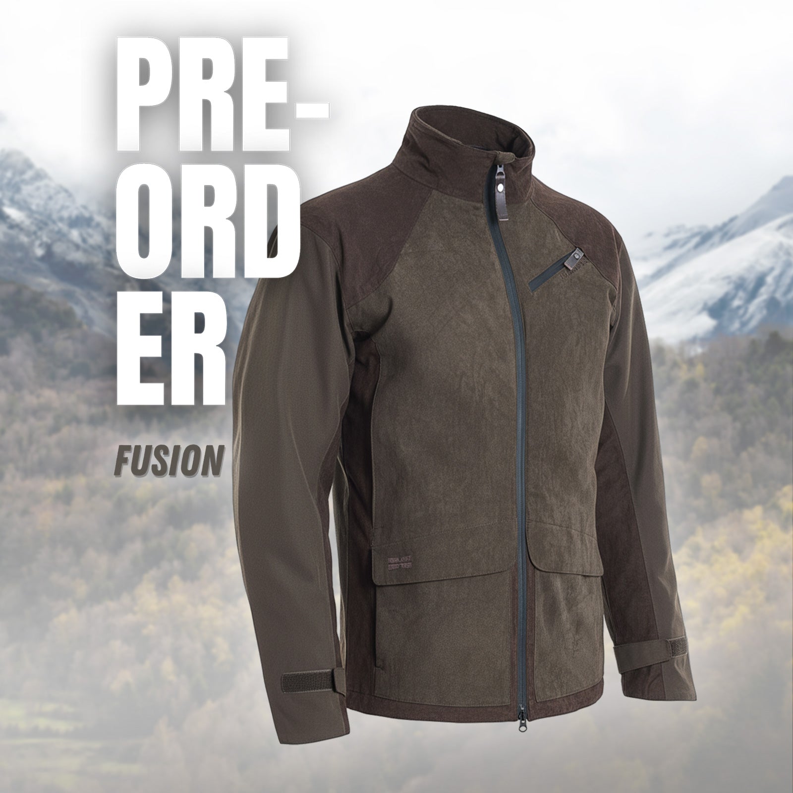 PRE - ORDER Veste de chasse Fusion Hillman - qualité, innovation et confort haut de gamme pour homme et femme.
