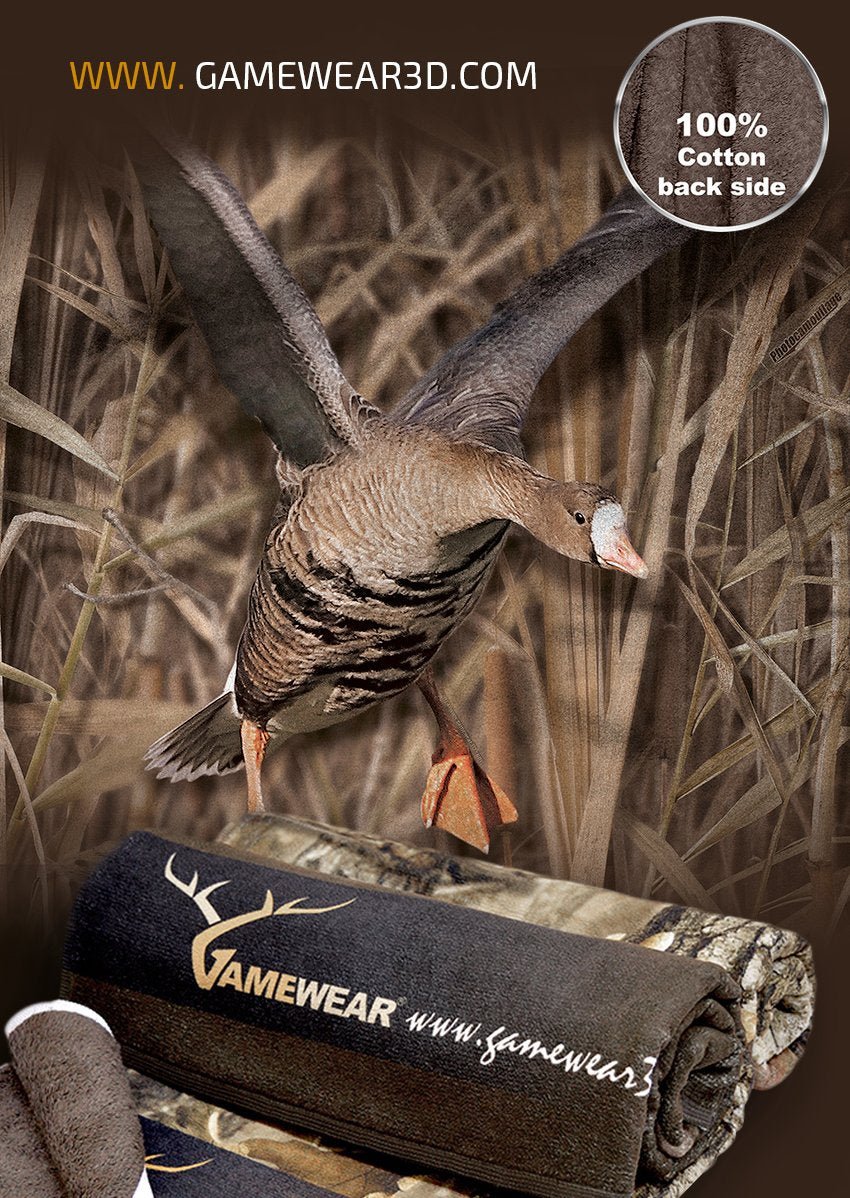 30x50cm Towel White Fronted Goose Hillman - qualité, innovation et confort haut de gamme pour homme et femme.