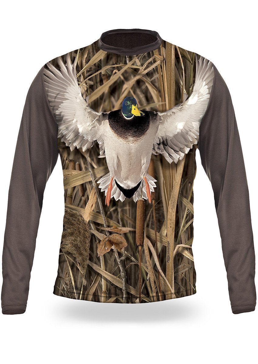 Mallard T-Shirt - Long Sleeve Hillman - qualité, innovation et confort haut de gamme pour homme et femme.