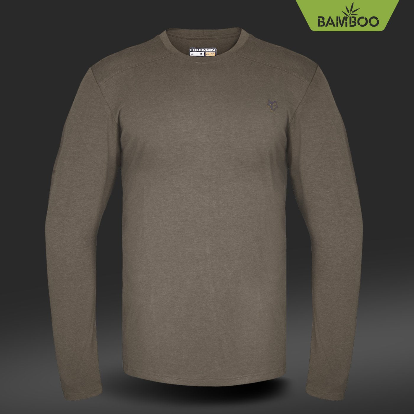 1UL T - SHIRT MANCHES LONGUES BASE BAMBOU Hillman - qualité, innovation et confort haut de gamme pour homme et femme.