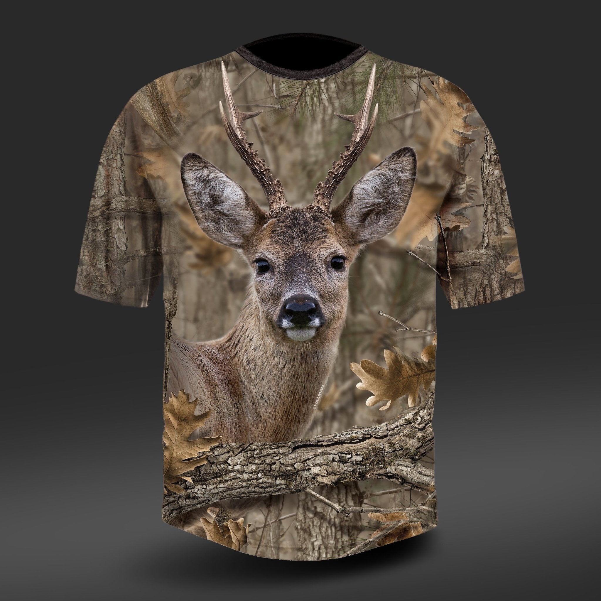 T-shirt chevreuil DGT à Manches Courtes en coton Hillman - qualité, innovation et confort haut de gamme pour homme et femme.