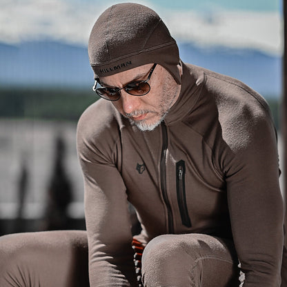 2BL Blouse en bambou mérinos [ 1 - 2 ] Technologie Synergique Chasse Couche de Base | Sous - Vêtement Hillman - qualité, innovation et confort haut de gamme pour homme et femme.