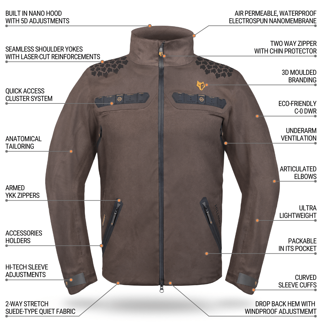 5WL Alpha Veste De Chasse Imperméable Ultralégère camouflage Hillman - qualité, innovation et confort haut de gamme pour homme et femme.