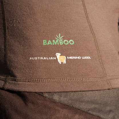 2BL Blouse en bambou mérinos [ 1 - 2 ] Technologie Synergique Chasse Couche de Base | Sous - Vêtement Hillman - qualité, innovation et confort haut de gamme pour homme et femme.