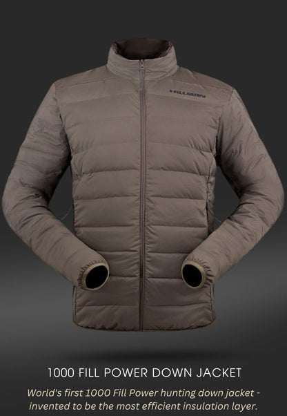 4IL LA VESTE DE CHASSE LA PLUS LÉGÈRE AU MONDE - 1000 DUVET PUISSANCE ALPHA Hillman - qualité, innovation et confort haut de gamme pour homme et femme.