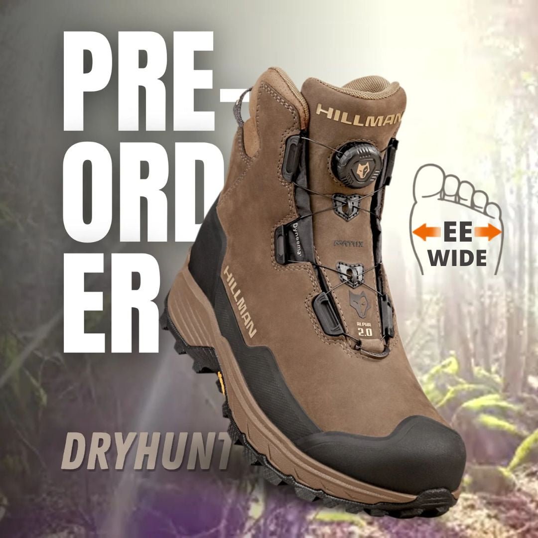 PRÉCOMMANDE | Bottes de chasse imperméables coupe large | DryHunt 2.0 | Livraison 25 sept.