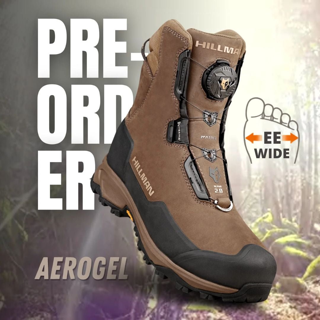PRÉCOMMANDE | Bottes de chasse isolées coupe large | Aerogel 2.0 | Livraison 25 sept.