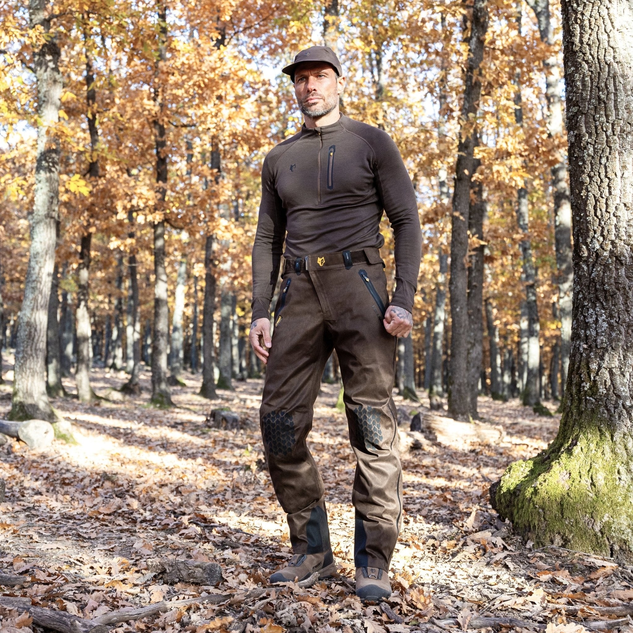 2BL Blouse en bambou mérinos [ 1 - 2 ] Technologie Synergique Chasse Couche de Base | Sous - Vêtement Hillman - qualité, innovation et confort haut de gamme pour homme et femme.