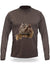 Shirts-Woodcock 3D T-Shirt Long Sleeve - 3008-Hillman-Hunting-Shop